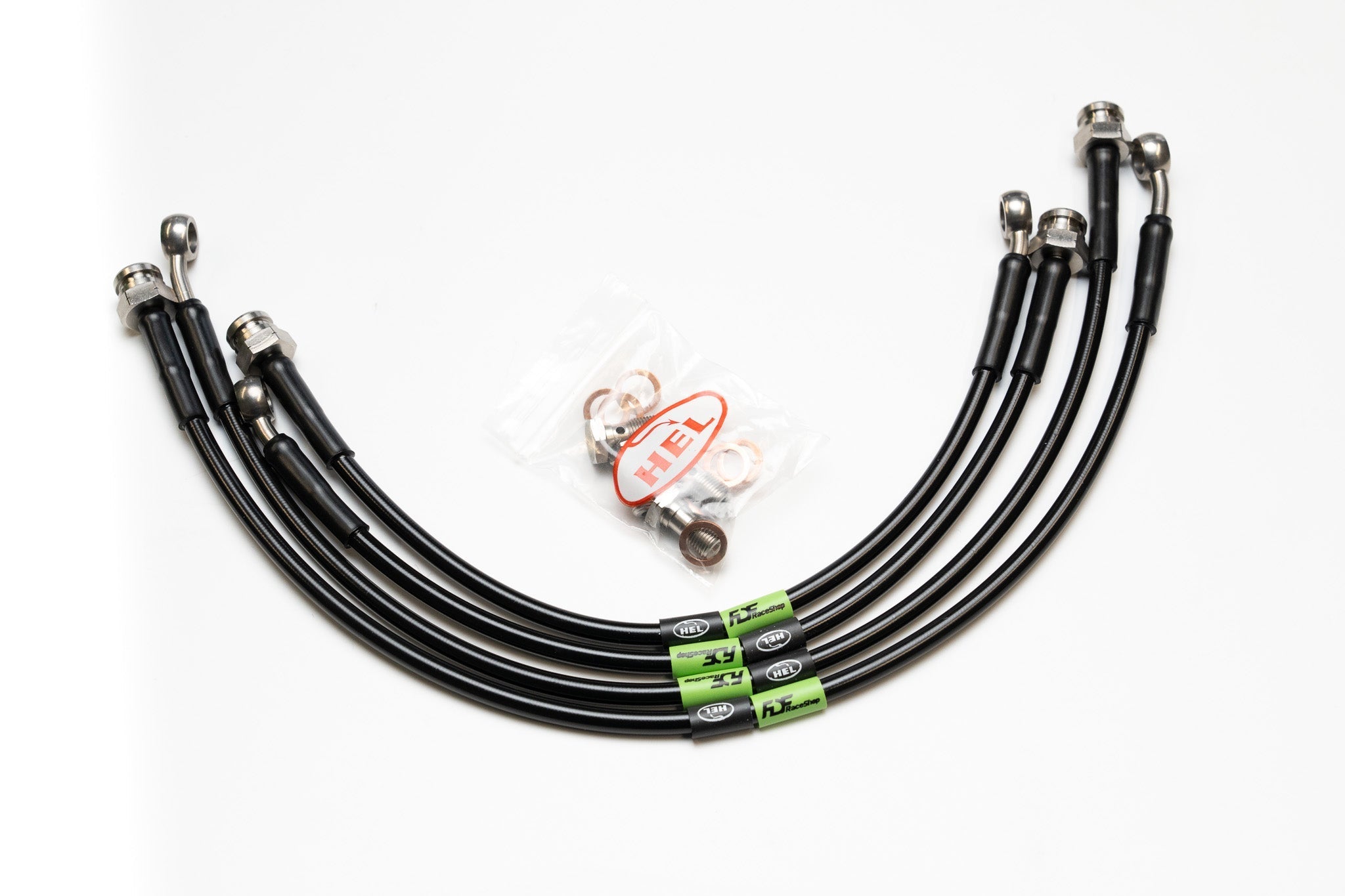 FDF RaceShop BMW E36 FDF EXTENDED FRONT + REAR BRAKE LINES