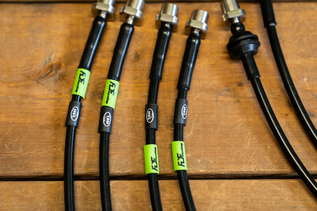 FDF RaceShop BMW E46 FDF EXTENDED FRONT + REAR BRAKE LINE KIT