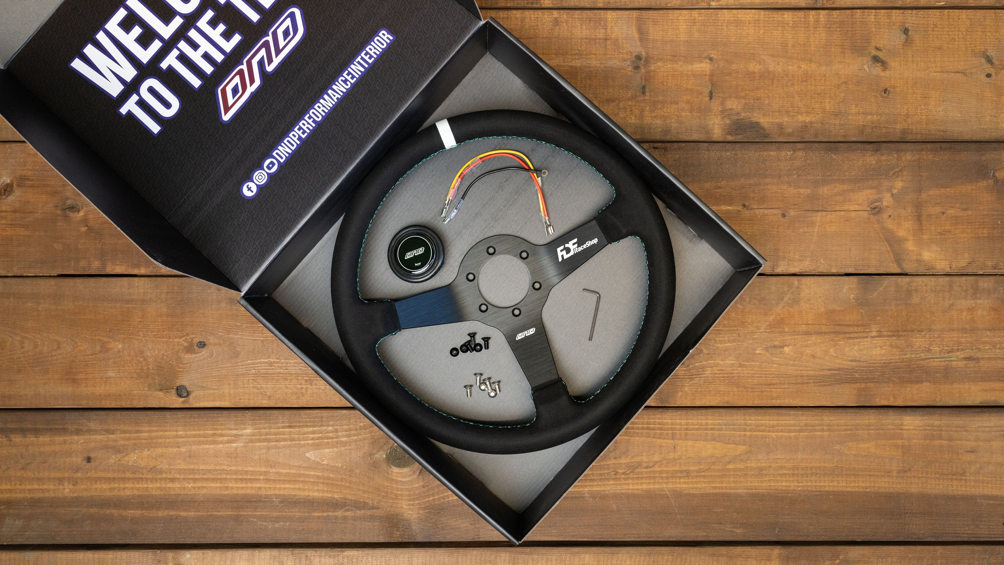 FDF RaceShop DND X FDF Steering Wheel