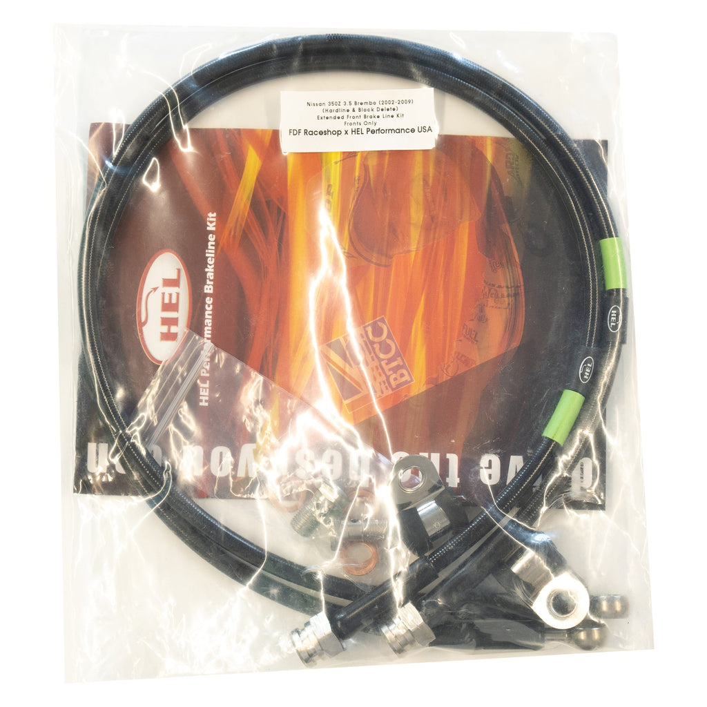 FDF RaceShop Nissan 350Z 3.5 Brembo (2002-2009) Extended Front Brake Lines