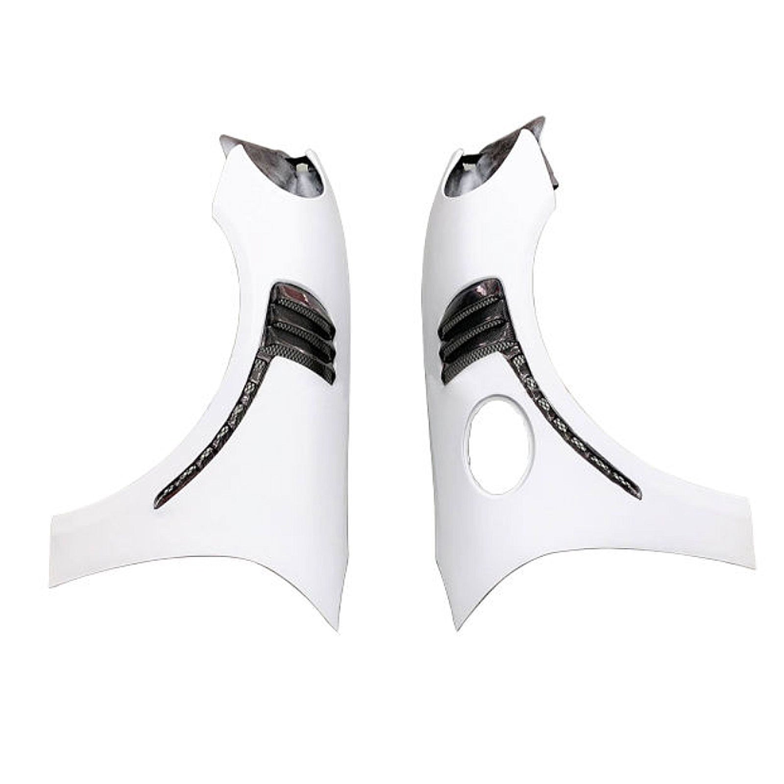 GT4 Style Carbon Fiber Front Fenders for Porsche Cayman Boxster 718 982 Fenders - Bull Boost Performance