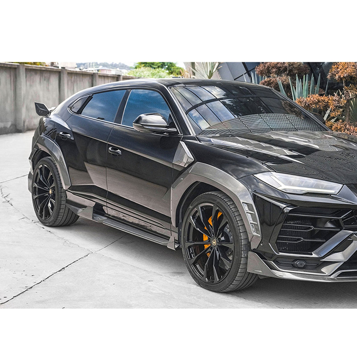 IMP Style Carbon Fiber Rear Wide Fender Flares for Lamborghini Urus Truck by Stratec Systems