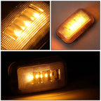 15-19 Chevy Silverado GMC Sierra 2500HD 3500HD Dually Fender Lights Smoked