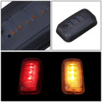 15-19 Chevy Silverado GMC Sierra 2500HD 3500HD Dually Fender Lights Smoked