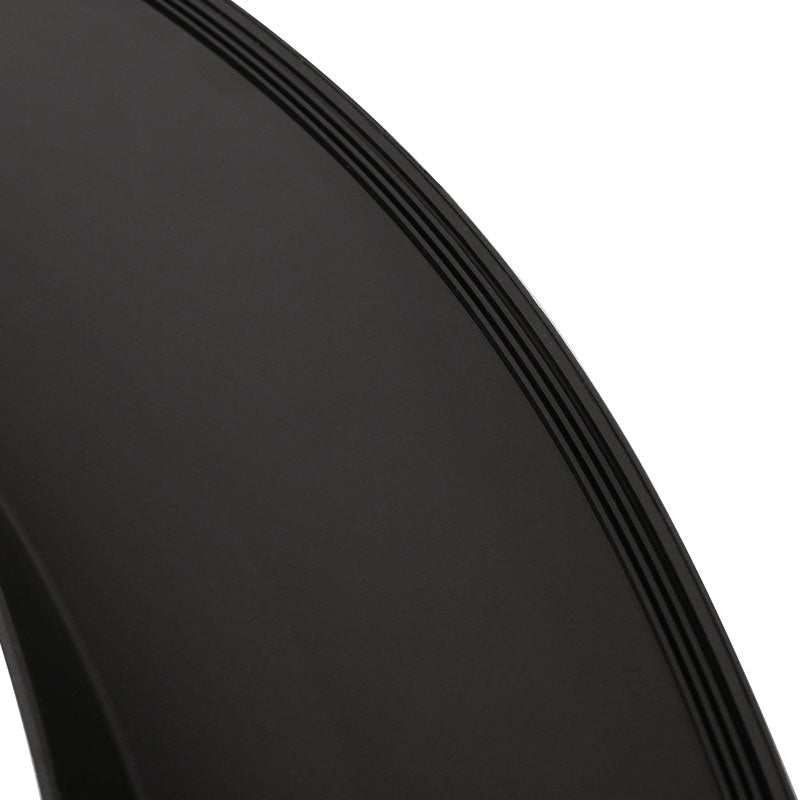 2009-2018 Dodge Ram 1500 Unpainted Black Fender Flares PP 4PCS