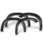 2009-2018 Dodge Ram Pocket Rivet Style Black Fender Flares PP Smooth