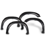 2009-2018 Dodge Ram Pocket Rivet Style Black Fender Flares PP Smooth