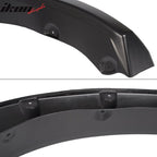 2009-2018 Dodge Ram Pocket Rivet Style Black Fender Flares PP Smooth