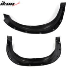 2010-2018 Dodge Ram 2500 3500 Pocket Rivet Black Fender Flares PP 4PC