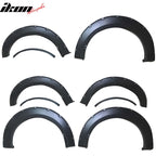 2015-2017 Ford F150 Pocket Rivet Matte Black Wheel Fender Flare PP 4PC