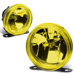 Universal Round Fog Lights - 3.5 Inch H3 Bulb Amber