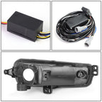 2015-2017 Ford Focus LED DRL Fog Lights w/ Bezel Black Yellow
