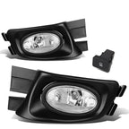 2003-2005 Honda Accord 4-Door Fog Lights with Switch - Clear H11