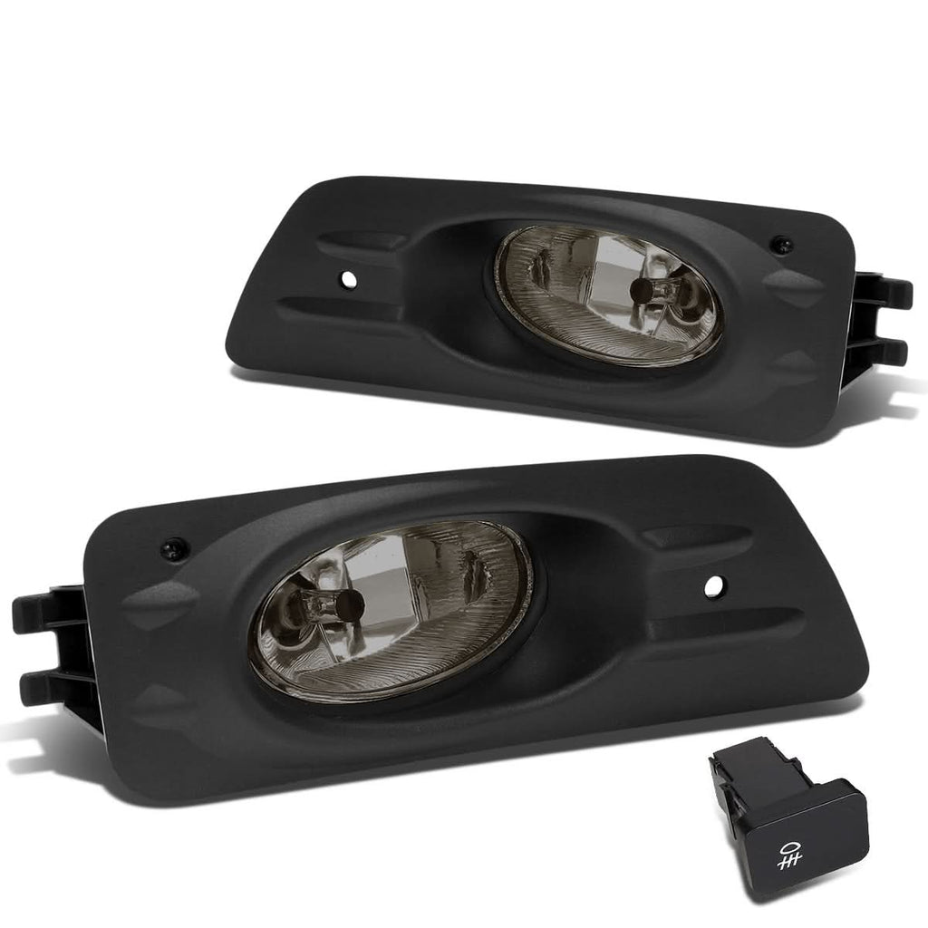 06-07 Honda Accord 4-Dr Fog Lights w/ Switch H11 Bulb Smoke