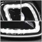 2008-2017 Freightliner Cascadia Black Fog Lights