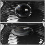 04-18 Volvo VN VNL Halo DRL Fog Lights - Black