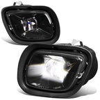 08-17 Freightliner Cascadia Projector LED Fog Lights - Black