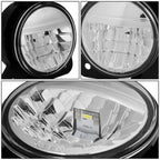 18-20 Volvo VNR Full LED Chrome Fog Lights - Reflector