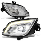 2018-2022 Freightliner Cascadia 3D Full LED Chrome Fog Lights
