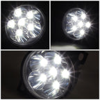 08-20 Kenworth T660 / Peterbilt 579 587 Full LED Fog Lights Chrome
