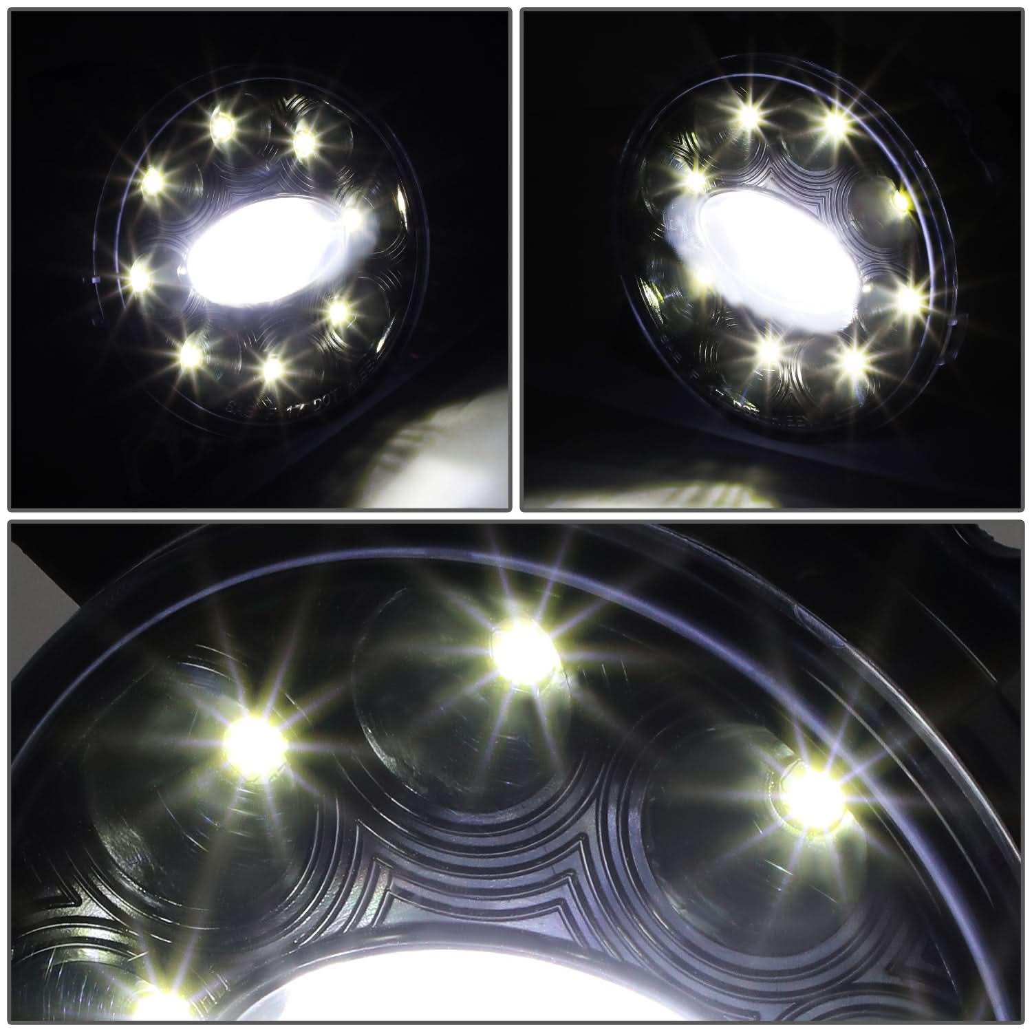 08-20 Kenworth T660/Peterbilt 579/587 Projector Full LED Fog Lights