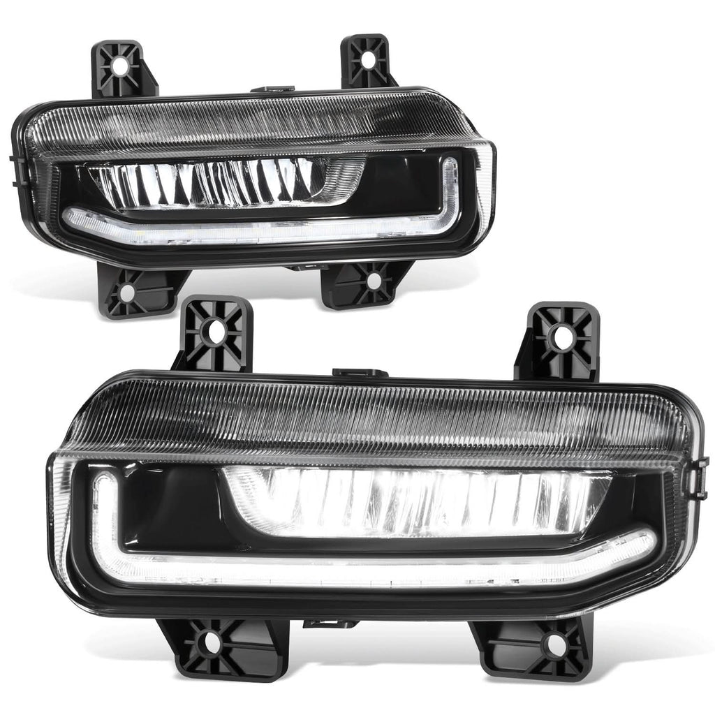 2019-2021 Dodge Ram 1500 2500 3500 LED Fog Lights - Left + Right