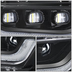 2021-2023 Ford F-150 LED Projector Fog Lights Black