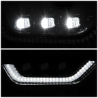 2021-2023 Ford F-150 LED Projector Fog Lights Black
