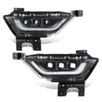 2021-2023 Ford F-150 LED Projector Fog Lights Black