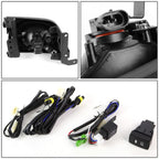 06-08 Honda Civic 4-Door Fog Lights w/ Switch H11 Bulb Smoke