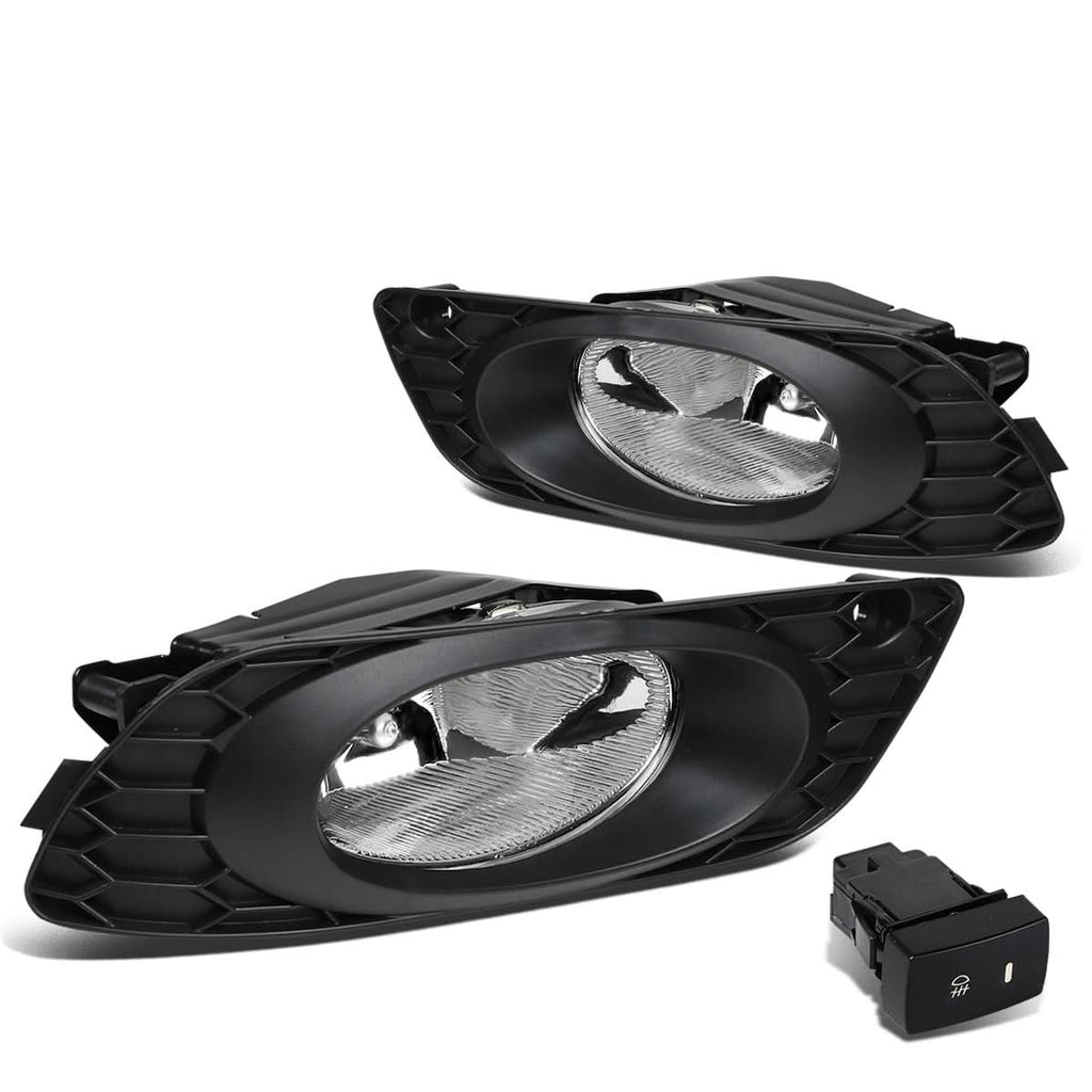 2012 Honda Civic 4-Door Fog Lights w/ Switch H11 Bulb Clear