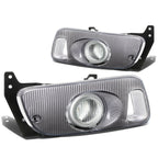 1992-1995 Honda Civic Fog Lights with Switch - Clear H3 Bulb