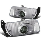 92-95 Honda Civic Fog Lights w/ Switch & H3 Bulb - Smoke