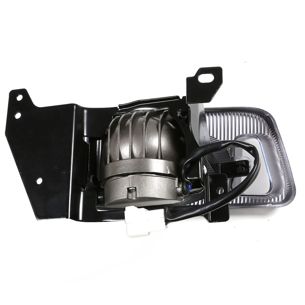 92-95 Honda Civic Fog Lights w/ Switch & H3 Bulb - Smoke