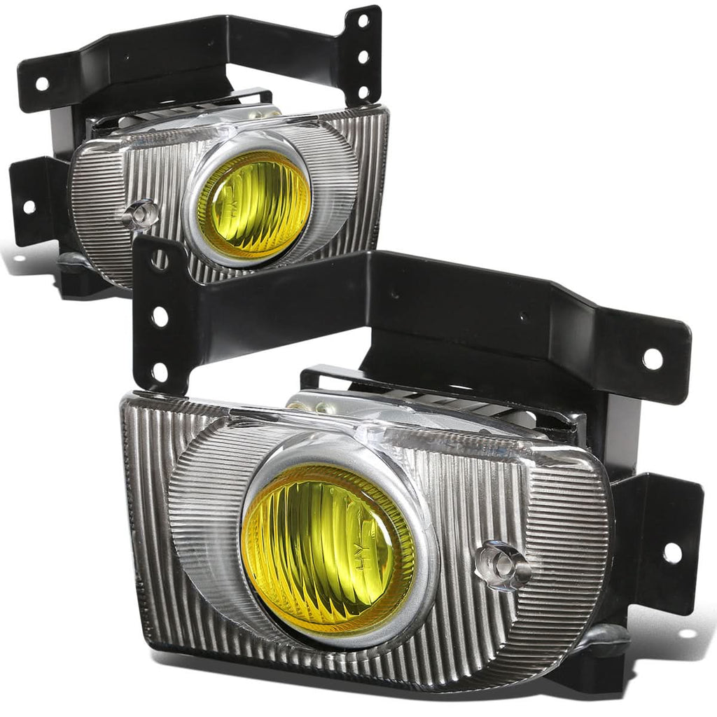 92-95 Honda Civic 4-Door Fog Lights w/ Switch - H3 Bulb Amber