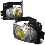 92-95 Honda Civic 4-Door Fog Lights w/ Switch - H3 Bulb Amber