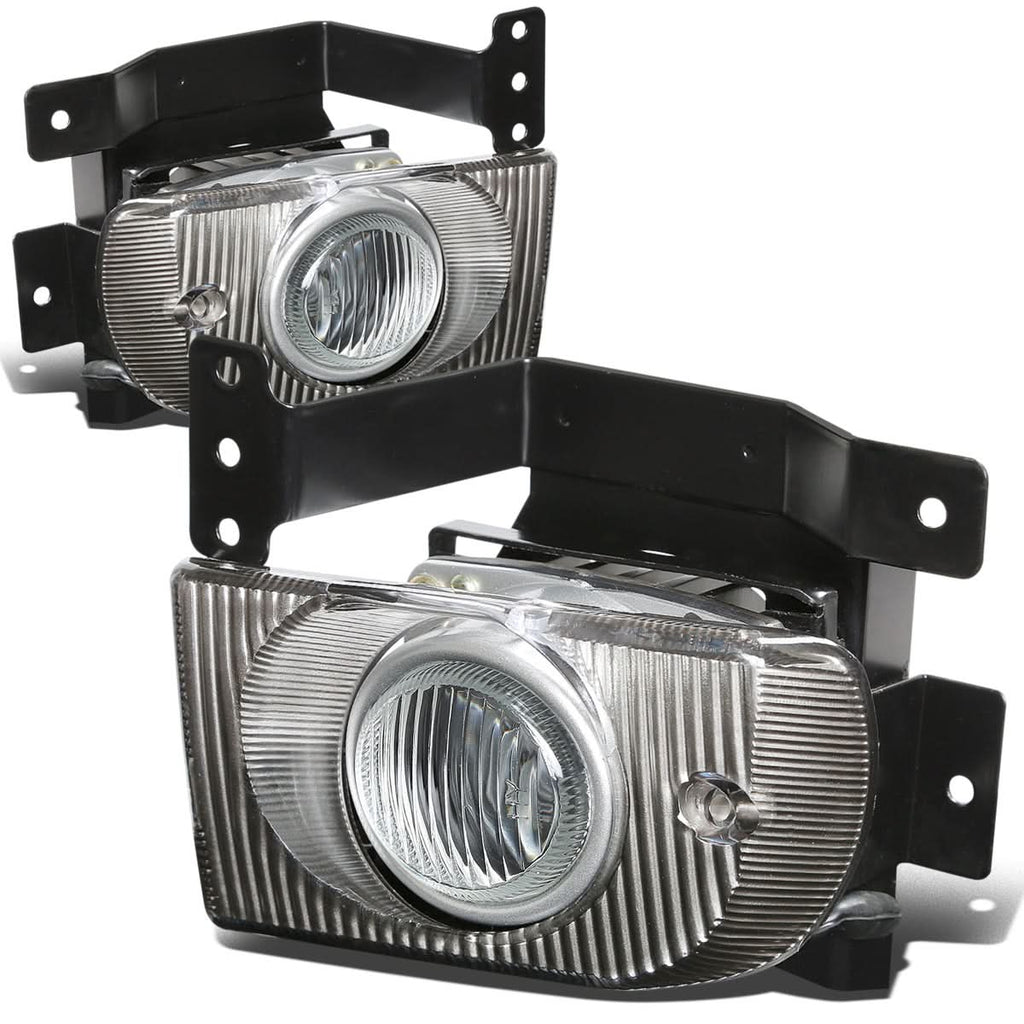 92-95 Honda Civic 4-Door Fog Lights w/ Switch & H3 Bulb - Clear