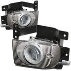 92-95 Honda Civic 4-Door Fog Lights w/ Switch & H3 Bulb - Clear