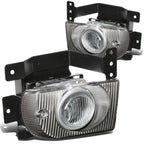 92-95 Honda Civic 4-Door Fog Lights w/ Switch & H3 Bulb - Clear