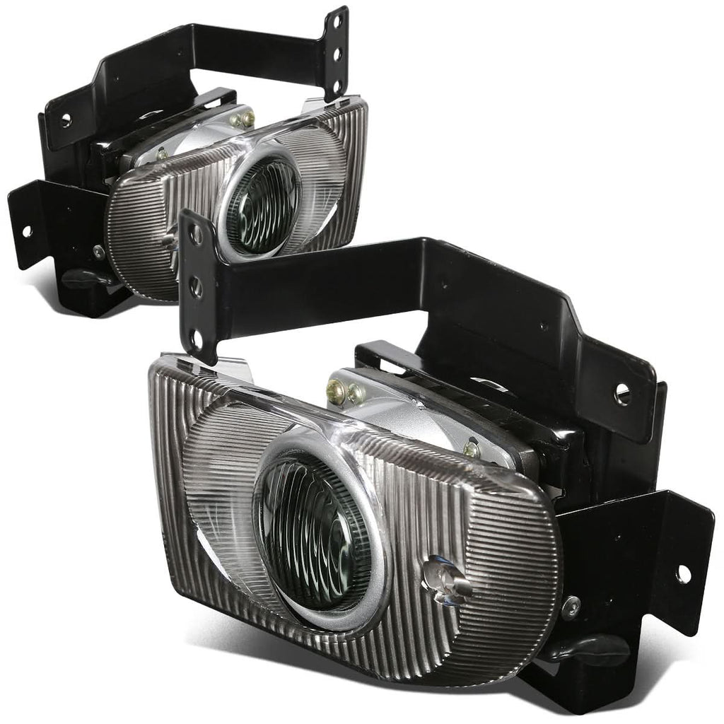 92-95 Honda Civic 4-Door Fog Lights with Switch - Smoke