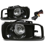 99-00 Honda Civic Fog Lights with Switch & H2 Bulb - Clear