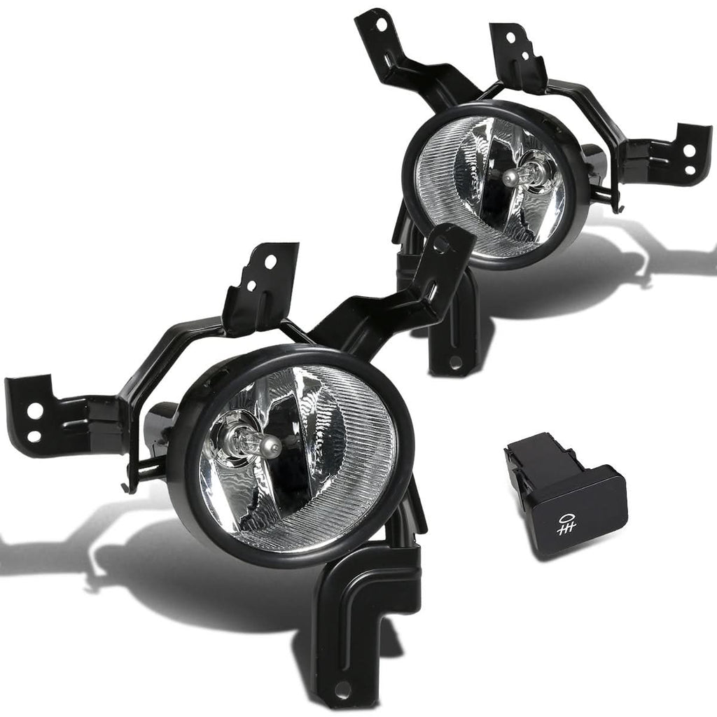 2007-2009 Honda CRV Fog Lights w/ Switch & H11 Bulb Clear