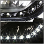 12-16 Hyundai Veloster LED DRL Fog Lights w/ Switch & 881 Bulb