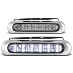 Universal 12 LED DRL Clear Fog Lights