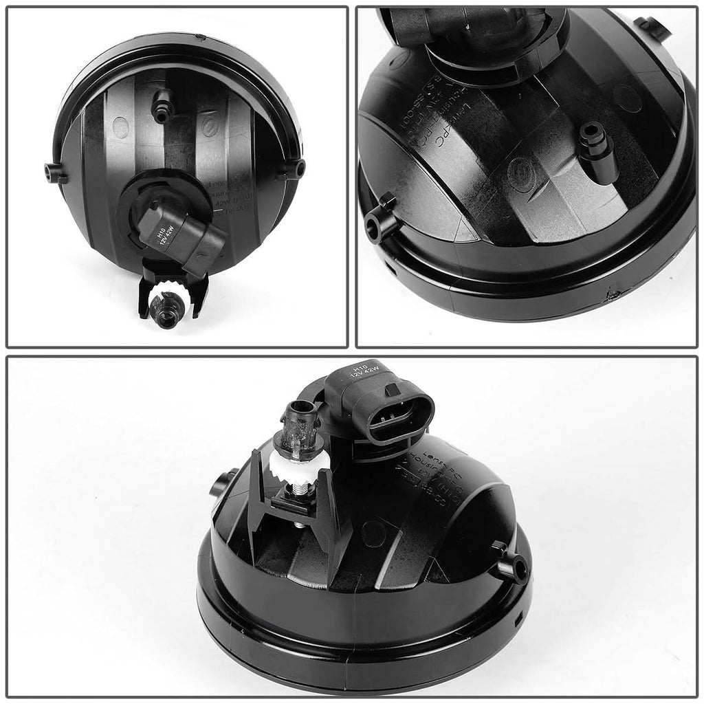 04-07 Toyota Solara / 05-12 Tacoma / 07-14 Tundra / 08-16 Sequoia Fog Lights - Smoke H10 Bulb
