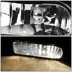 99-06 Chevrolet Silverado Suburban Tahoe Clear Fog Lights w/ Switch