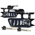 99-06 Chevrolet Silverado Suburban Tahoe Fog Lights w/ Switch Smoke