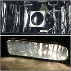 99-06 Chevrolet Silverado Suburban Tahoe Fog Lights w/ Switch Smoke