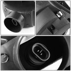 99-04 Ford Mustang GT Fog Lights - 899 Bulb - Black