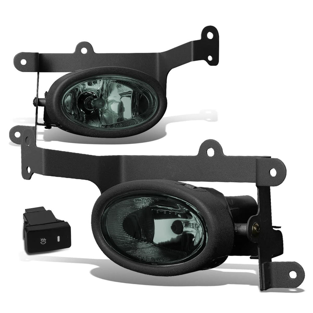 06-08 Honda Civic 2-Door Fog Lights w/ Switch H11 Bulb Smoke
